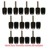 Remote Control Head Key Fob Head Shell 4B Compatible with Honda HO01 (10 Pack)