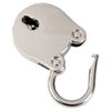 HMF Silver Decorative Padlock with Key, 3.8 x 2.5 x 1 cm, 19g