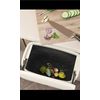 1pc Hanging Trash Bin, 2.4 Gallon Small Garbage Can With For Kitchen Cabinet