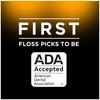 DenTek Complete Clean Easy Reach Floss Picks, No Break & No Shred Floss, 75 Count