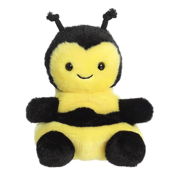 Aurora, 82058, Palm Pals Queenie Bee 5In, Soft Toy, Yellow & Black