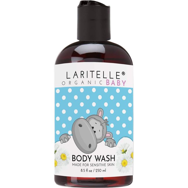 Laritelle Organic Unscented Body Wash 8.5 oz