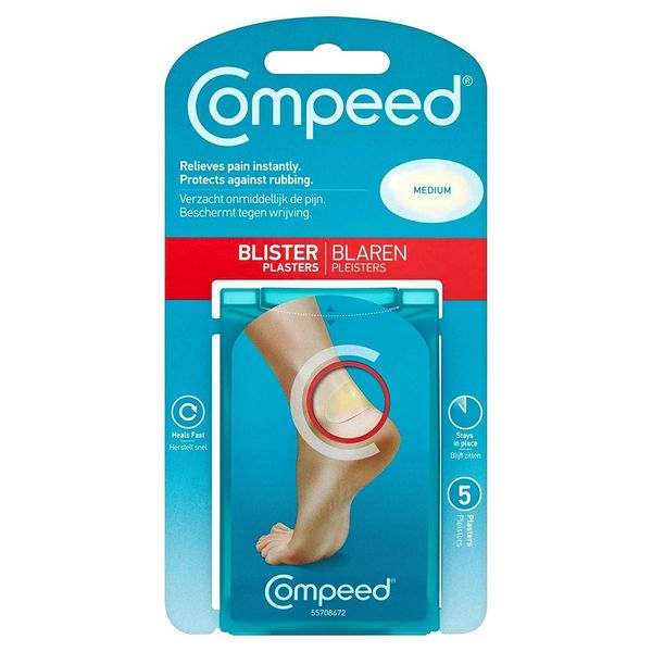 6 x Compeed Blister Plasters 5 Medium Plasters