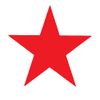 SuperStickers Pre-Inked Stamper for Marking - Red Star Design,Small