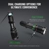 Olight Warrior X 4 2600Lm USB-C/MCC Rechargeable Flashlight, Holster Matte Black