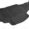 Rubber Floor Runner Nibbed Texture Black Heavy Duty Mat