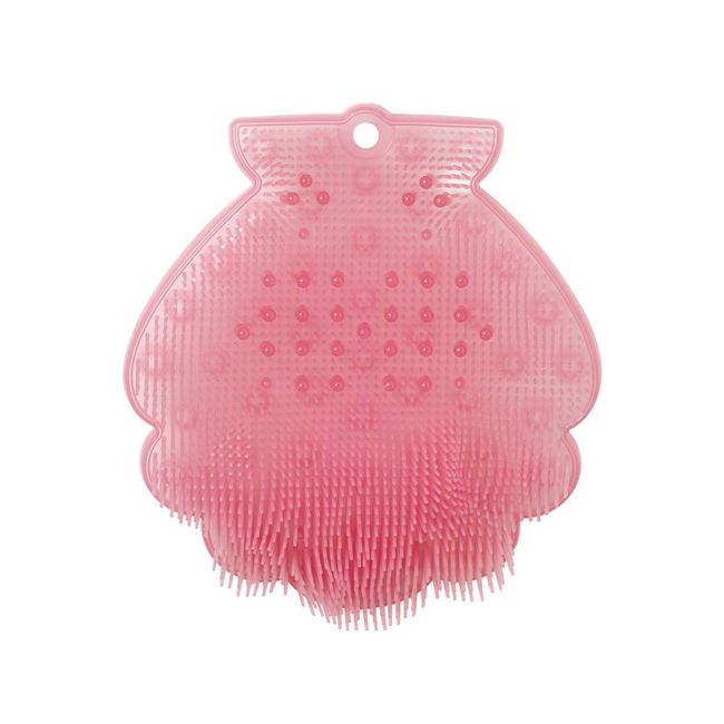 Tone Antibacterial Foot Brush Shell, Coral Pink