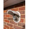 Boiler Flue Rain Cover Guard. White.