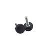 Tsnamay M4 x 20mm Threaded Knurled Thumb Screw Grip Knobs Thumb Screw 100pcs