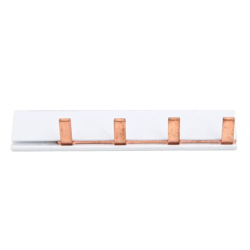 Circuit Breaker Buss Bar Power Distribution Block Bus Bar Combing Terminal Block Pure Copper PVC for Schools Hospitals Hotels Home(01)