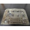 ( 25 ) GOLF BALL CLAMSHELL PLASTIC PACKAGING. HOLDS 12 BALLS