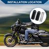 Hihaha Front Fork Guards Covers/for Motor Bike/Rubber / 1 Set Black