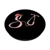 Initial Letter S Monogram Stethoscope Floral Rose Gift