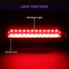 For 2002-2010 Ford Explorer Black/Smoke LED 3RD Third Rear Brake Stop Light
