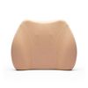 WENNEBIRD Model Q Lumbar Memory Foam Support Pillow to Improve Posture, Beige