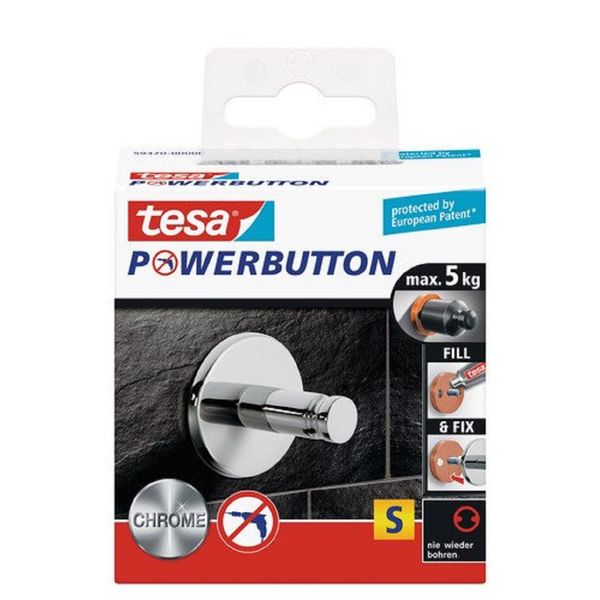 Tesa Powerbutton 59320-00000-00 Universal Small Hook