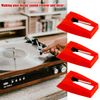 3pcs Record Player Needle,Turntable Replacement Needle Durable Record Player Needle Replacement Accessories,Replacement Player Needle Accessories for Vinyl Record Player(Red)