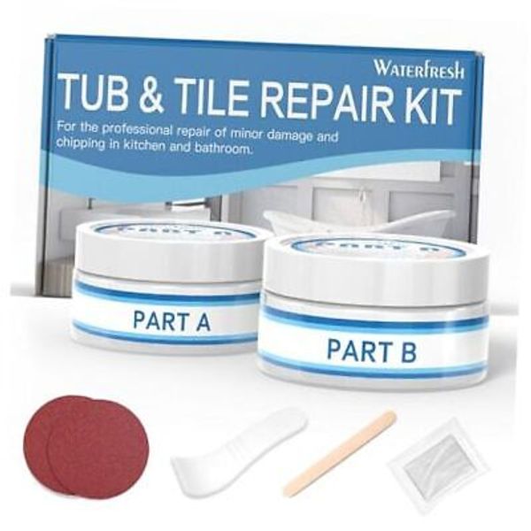 Cracked Porcelain Sink Repair Kit White, High-Gloss Porcelain Repair Kit