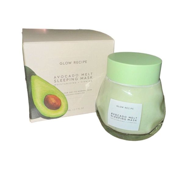 Glow Recipe Avocado Melt Sleeping Mask Full Size 2.7oz~ Brand New