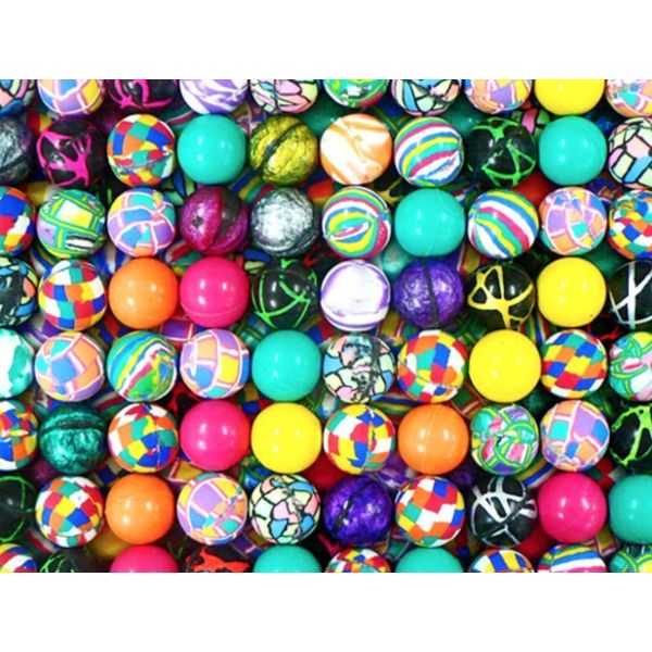 50 ASSORTED SUPERBALLS, HIGH BOUNCE BALL, BOUNCY BALLS, SUPER FAST SHIPPING!!