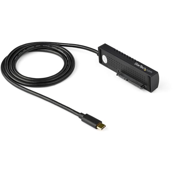 StarTech.com USB-C to SATA Adapter USB 3.1 (10Gbps) for 2.5/3.5" SATA Drives, USB31C2SAT3
