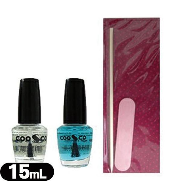 Mew Chesnail CC Top Coat (Professional Nail Care System) 15mL + Nail Stick &amp; Nail File (File) Set *Same-day shipping: cp10