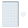 3000 Pieces, 12mm - White Dot Stickers, Round Circle Sticky Dots Labels