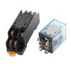 Sourcingmap LY2N-J DC 12V Coil Voltage 8Pin DPDT Power Electromagnetic Relay w Socket
