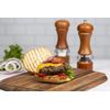 Olde Thompson 6 Caffe Wood Pepper Mill and Salt Shaker Set