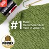 Red Heart Super Saver Yarn 3 Pack Green Shades of 3