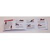 NWT 3 PACK PEACHY THICK ELASTIC STRETCH FABRIC BOOTY EXERCISE BANDS & CARRY CASE