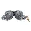 Defender Security EP 4180 Doorknob Lock-Out Device, Gray, Key Lock, 2-7/8 in Diameter