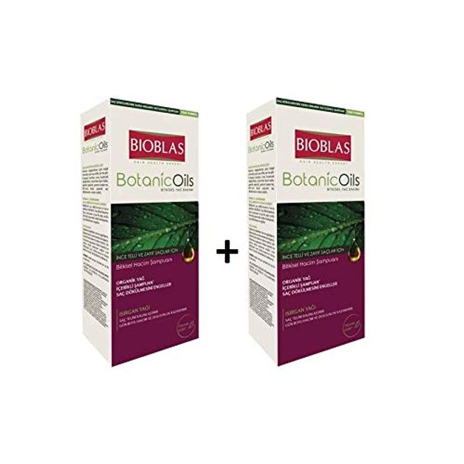 Bioblas Botanic Oils İnce Telli Saçlar Isırganlı 360ml x 2 Adet