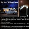 Handheld RV Shower Head with On Off Switch (Plumbing Code Compliant) - Solid Metal Construction - 1.5 GPM - Chrome
