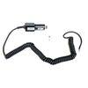 DCPOWER CAR DC Power Coiled Cord Compatible Replacement for RADENSO XP Radar Detector