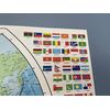 Replogle Peel and Stick World Map, 42" x 25" Made in USA