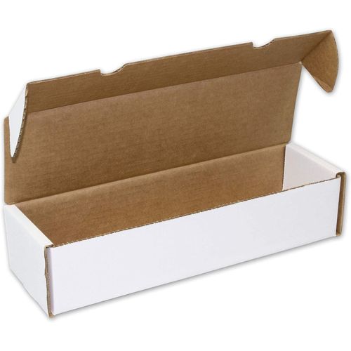 2 Boxes - BCW 1000 Count - Corrugated Cardboard Gaming Storage Box - Trading Card Collecting Supplies