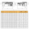 Hydraulic Flat face Quick Release couplings Female (1/2" BSP / DN06 / ISO 10)