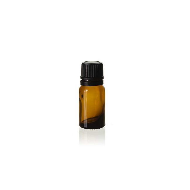 10 ml Amber Bottle with Tamper Evident Euro Dropper