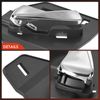 Light Gray & Chrome Inside Door Handle for Chevrolet Malibu 04-08 Front Driver