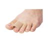 Natra Cure Gel Toe Spreader With Ribbed Fabric POLYGEL M Pair