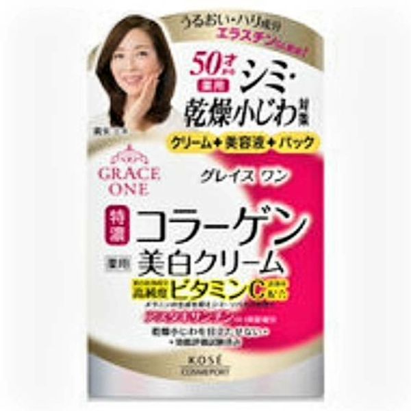 Kose Cosmeport Grace One Medicated Whitening Gel Cream 100g