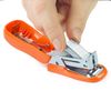 Rapesco 1410 Bug Mini Stapler, 12 Sheet Capacity, Orange