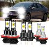 Kit For Ford Fusion 2011 2012 2013 2014 2015 2016 LED Headlight+Fog Light Bulbs