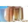 1 PAIR DOUBLE ACTING SPRING HINGES 4" SPRAYED BRASS SALOON DOOR DASH