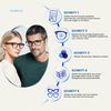The Reading Glasses Company Reading Glasses Company Readers Value Pack of 2 Designer Style Men Women RR92-7-250 grey