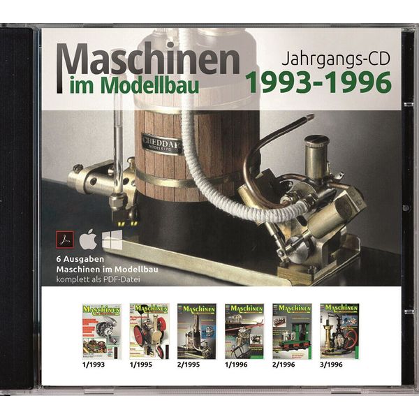 Machines in Model Making Vintage 1993 CD-