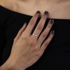 Sterling Silver 2mm D Shaped Wedding Band Ring Size S (Available E - W)