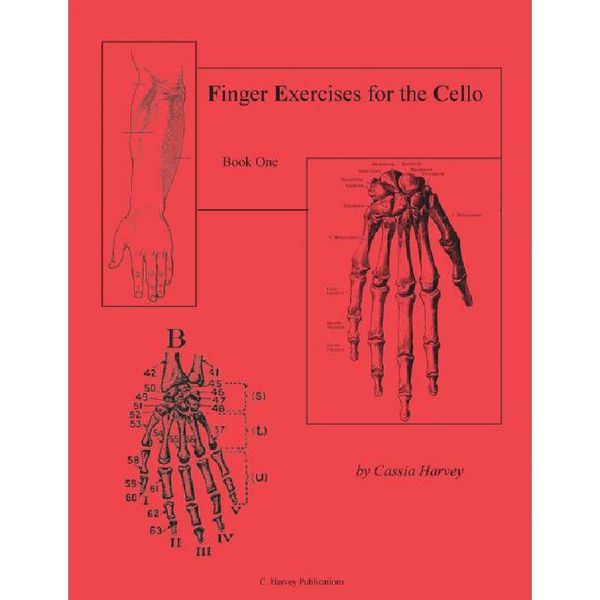 【预售 按需印刷】Finger Exercises for the Cello, Book One