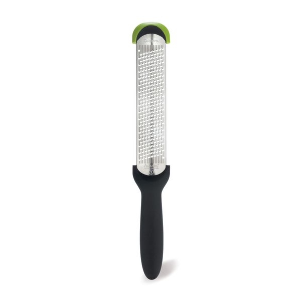 CUISIPRO Kronenreibe fein | Reibe Edelstahl rostfrei | Küchenreibe mit Surface Glide TechnologyTM | Gemüsereibe zum Garnieren mit Parmesan und Schokolade | Soft-Touch Griff und rutschfeste Spitze